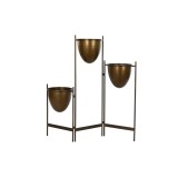 Ghiveci DKD Home Decor Negru Metal Cupru Vintage (35 x 26,5 x 105 cm)