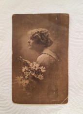 Carte postala circulata - Bucuresti 1923