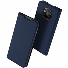 Husa Poliuretan DUX DUCIS Skin Pro pentru Xiaomi Poco X3 NFC, Bleumarin