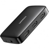 Switch Video UGREEN CM332, 3 x HDMI - HDMI, Negru