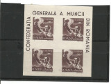 No(08)timbre-Romania-1947 Confederatia Generala a Muncii