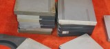 pt. magnetofon 16 carcase din plastic AGFA diametrul la rola 14.5 cm FARA ROLA SI BANDA