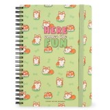 Caiet dictando cu spirala, Maxi A4, Corgi, Legami