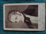 fotografie personalitate literara celebra din Imperiul Britanic , anii 1900 ,