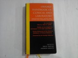 OXFORD HANDBOOK OF CLINICAL AND LABORATORY INVESTIGATION - DREW PROVAN, ANDREW KRENTZ
