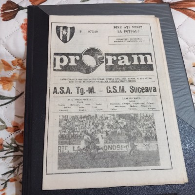 Program ASA TG. Mures - CSM Suceava foto