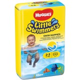 Scutece-chilotel pentru apa Huggies Little Swimmers 2-3, 3-8 kg, 12 buc