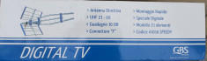 Antena digitala TV marca GBS foto