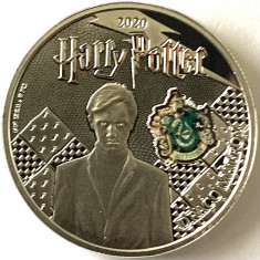 SAMOA HALF 1/2 DOLLAR 2020,PROOF,( Harry Potter - Draco Malfoy.) foto