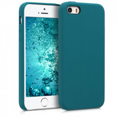 Husa pentru Apple iPhone 5 / iPhone 5s / iPhone SE, Silicon, Albastru, 42766.57