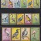 Burundi 1965 - Păsări, 3 Serii + PA, SET COMPLET, 4 Poze, MNH