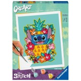 Cumpara ieftin Ravensburger - CreArt pictura pe numere pentru adulti Disney Stitch floral