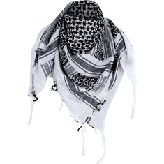 Esarfa Tactica SHEMAGH 110cm Alba MFH