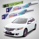 Cumpara ieftin Ștergătoare Honda Accord VIII Tourer (2008&ndash;2015) Hibrid | Set Față Spate &ndash; TeamCar&reg;