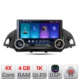 Navigatie Ford Kuga 2013-2017 Kit-362 Edotec 4+64 10.5 inch Incell 1K android Wifi 5Ghz gps internet C