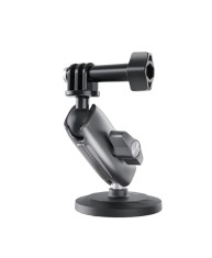 Ventuza magnetica, Telesin CMM-1, brat reglabil, compatibila GoPro Hero 13,12,11,10,9,8,7,6, Insta 360 X5, DJI Action 5 Pro