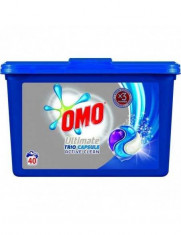 Detergent capsule Omo Ultimate Active Clean Trio caps, 40 capsule foto