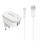 Incarcator si Cablu Date Lightning , DeTech, Incarcare Rapida, 5V, 3.1A, 2xUSB, compatibil telefoane mobile smart