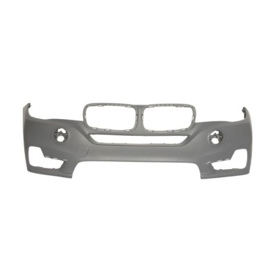 Bara fata BMW X5 (F15/F85), 10.2013-03.19, grunduit, de vopsit; cu gauri lampa ceata, foto