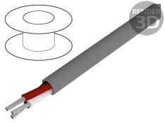 Cablu Alpha Essential C&amp;C 3x22AWG 30,5m Cu 300V