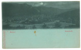 1084 - BRASOV, panorama, Litho, Romania - old postcard - used - 1898