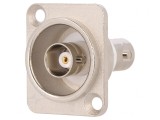 Adaptor BNC Soclu Izolat 50&Omega; Argintiu