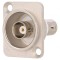 Adaptor BNC Soclu Izolat 50&Omega; Argintiu