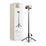 Selfie stick Tech-Protect L09s wireless cu trepied