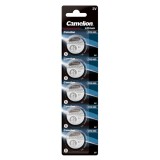 Set 5 baterii litiu CR2450 3V 550mAh Camelion, blister