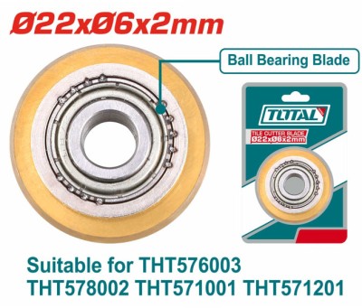 TOTAL - LAMA TAIERE - CARBID TUNGSTEN - CU RULMENT - COMPATIBIL CU THT576003 THT578002 THT571001 T PowerTool TopQuality foto