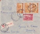 FILATELIE TEMATICA - PLIC CONGO TEMATICA FAUNA LEOPARD AIRMAIL