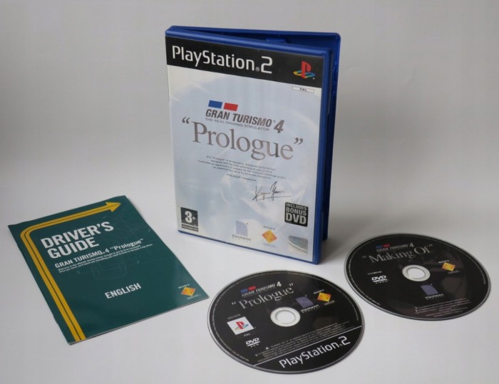 Joc PS2 GRAN TURISMO 4 Prologue 2DVD Playstation 2 de colectie retro