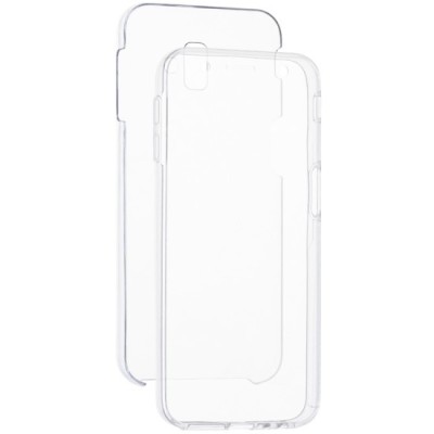Husa 360 FATA + SPATE silicon transparent Samsung Galaxy J6 Plus 2018 foto