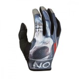 Cumpara ieftin Manusi Ciclism O&#039;Neal Mayhem Bones V.22 - L/9, Negru-Rosu Ultimate FactoryBikes