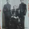 Fotografie tip carte postala, necirculata, trei militari, perioada interbelica