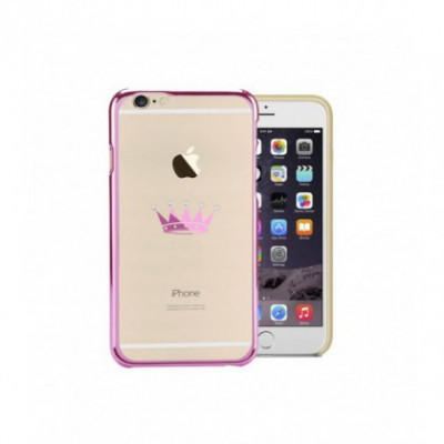 Husa Capac Astrum CROWN Apple iPhone 6/6s Pink Swarovski foto