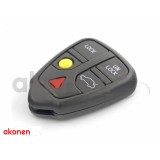 Cumpara ieftin Carcasa Cheie Contact Pentru Volvo S60 S80 S70 S90, 4+1 Butoane, Fara Cheie, Akonen