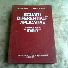 ECUATII DIFERENTIALE APLICATIVE - MARIANA CRAIU, MARCEL ROSCULET