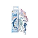 Cumpara ieftin Set pictura cu apa - semne de carte Animale subacvatice, colectia Creatii Naturale