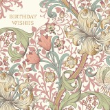 Felicitare - William Morris - Birthday Wishes | Ling Design