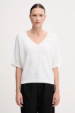 United Colors of Benetton pulover din amestec de in culoarea bej, light, 115GD10CS