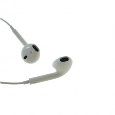Casti stereo in-ear cu microfon, Jellico EP2A, conector Tip Jack 3.5 mm tata, control pe fir, lungime cablu 120 cm, albe foto