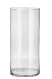 Cumpara ieftin Vaza flori sticla transparenta 19 x 40 cm
