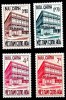 Vietnam Sud 1962 - Cladirea postei din Saigon, serie neuzata