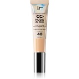 IT Cosmetics Your Skin But Better CC + Nude Glow Fond de ten iluminator SPF 40 culoare Fair Ivory 32 ml