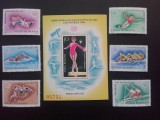 1984 - Preolimpiada de vara Los Angeles - LP1100 + LP1101, Nestampilat