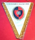 Fanion fotbal - CAGLIARI CALCIO 1920 (Italia) - folie de protectie si dimensiuni mari 37x27 cm