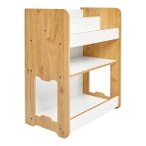 Cumpara ieftin Raft Seagull alb natural MDF 57x34x70 cm