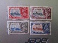 ANGLIA/MAREA BRITANIE GEORGE V 1935 ST.VINCENT SERIE NESTAMPILATA=230