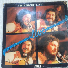 willy michl live 1977 dublu disc vinyl 2 lp muzica blues rock decca rec, germany